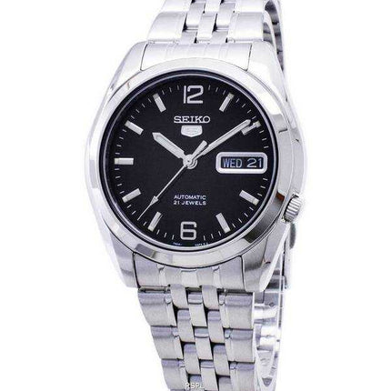 Orologio da uomo Seiko 5 ricondizionato con quadrante nero automatico SNK393 SNK393K1 SNK393K