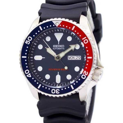 Orologio da uomo Seiko Blue Dial Automatic Diver&#39;s SKX009 SKX009K1 SKX009K 200M ricondizionato