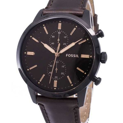 Orologio da uomo Fossil Townsman Chronograph Quartz FS5437 ricondizionato
