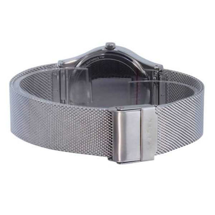 Orologio da donna Skagen Sol SKW3024 con cinturino in maglia di acciaio inossidabile e quadrante blu oceano, ricondizionato e al