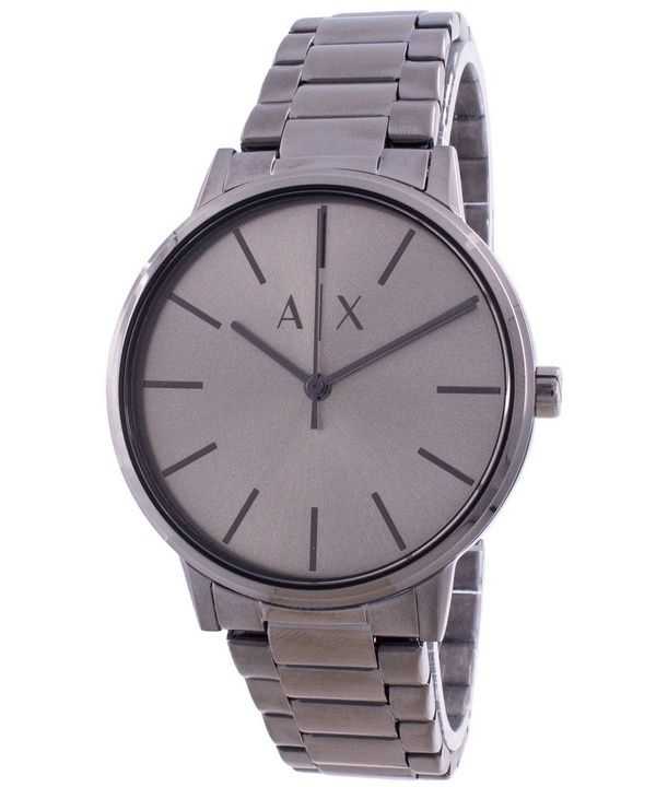 Orologio da uomo Armani Exchange Cayde Grey Dial Quartz AX2722 ricondizionato