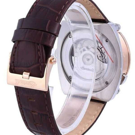 Orologio da uomo Ingersoll The Michigan White Dial Open Heart Automatic I01103B ricondizionato