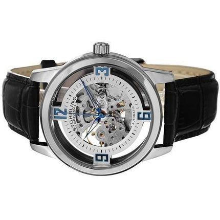 Orologio da uomo Stuhrling Original Winchester Automatic Skeleton Dial 877.01 ricondizionato