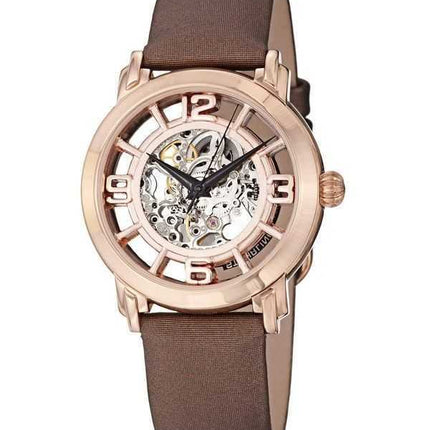Orologio da donna Stuhrling Original Winchester automatico con quadrante scheletrato 156.124T14 ricondizionato