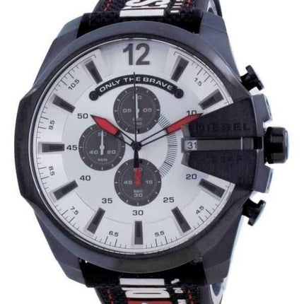 Orologio da uomo Diesel Mega Chief Chronograph Nylon Quartz DZ4512 100M ricondizionato