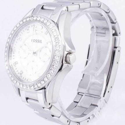 Orologio da donna Fossil Riley Multifunction Crystal Dial ES3202 ricondizionato