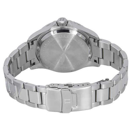 Orologio da uomo Ratio FreeDiver Sapphire in acciaio inossidabile con quadrante arancione al quarzo RTF035 200M ricondizionato