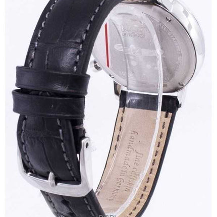 Orologio da uomo Zeppelin LZ 129 Hindenburg con quadrante argento, prodotto in Germania, al quarzo 70371, ricondizionato