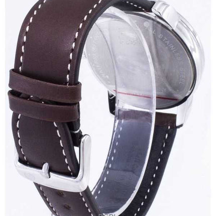 Orologio da uomo Zeppelin LZ126 Cronografo quadrante beige, prodotto in Germania, al quarzo 76145, ricondizionato