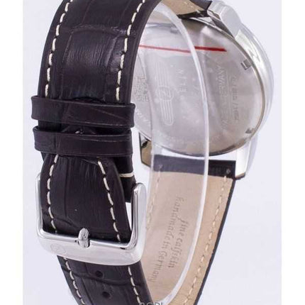 Orologio da uomo Zeppelin 100 Years ED.1 Cronografo con quadrante bianco, prodotto in Germania, al quarzo, 76801, ricondizionato
