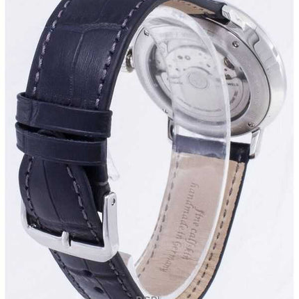 Orologio da uomo Zeppelin LZ129 con quadrante argentato, prodotto in Germania, automatico 70665, ricondizionato
