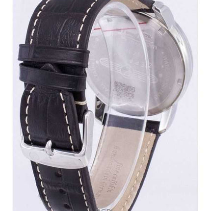 Orologio da uomo Zeppelin LZ127 Graf GMT con cinturino in pelle e quadrante avorio, prodotto in Germania, al quarzo 76425, ricon