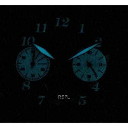 Orologio da uomo Zeppelin LZ127 Cronografo con cinturino in pelle e quadrante nero al quarzo 86743 ricondizionato