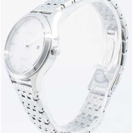Orologio da donna Citizen Eco-Drive con quadrante bianco in acciaio inossidabile EW2530-87A ricondizionato
