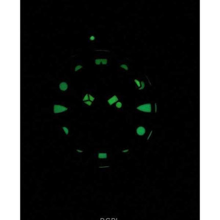 Orologio da uomo Citizen Promaster Aqualand con cinturino in gomma e quadrante blu, subacqueo al quarzo JP1060-01L 200M, ricondi