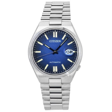 Orologio da uomo Citizen Tsuyosa in acciaio inossidabile con quadrante blu automatico NJ0151-88L ricondizionato