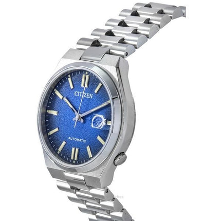 Orologio da uomo Citizen Tsuyosa in acciaio inossidabile con quadrante blu automatico NJ0151-88L ricondizionato
