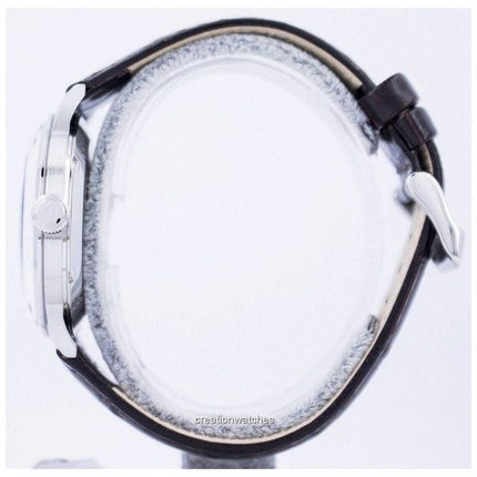 Orologio da uomo Orient Bambino Classic con cinturino in pelle e quadrante champagne, ricondizionato, automatico, FAC00009N0, di