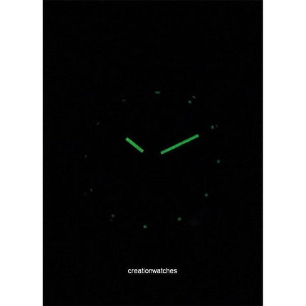 Orologio da uomo Orient Classic ricondizionato con cinturino in pelle e quadrante nero automatico FEV0U003B