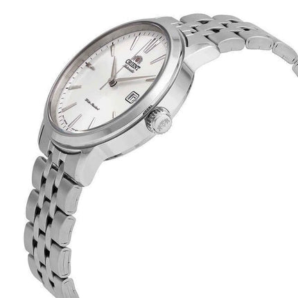 Orologio da uomo Orient Contemporary Symphony III in acciaio inossidabile con quadrante argentato, automatico, RA-AC0F02S10B, ri
