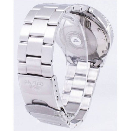 Orologio da uomo Orient Mako III in acciaio inossidabile con quadrante verde, automatico, RA-AA0004E19B, 200 m, ricondizionato