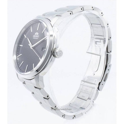 Orologio da uomo Orient Classic in acciaio inossidabile con quadrante nero, automatico, RA-AC0E01B10B, 100 m, ricondizionato