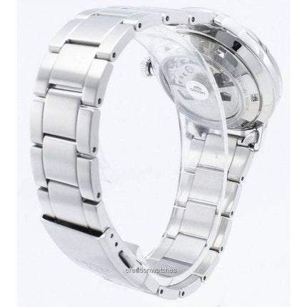 Orologio da uomo Orient Classic in acciaio inossidabile con quadrante nero, automatico, RA-AC0E01B10B, 100 m, ricondizionato