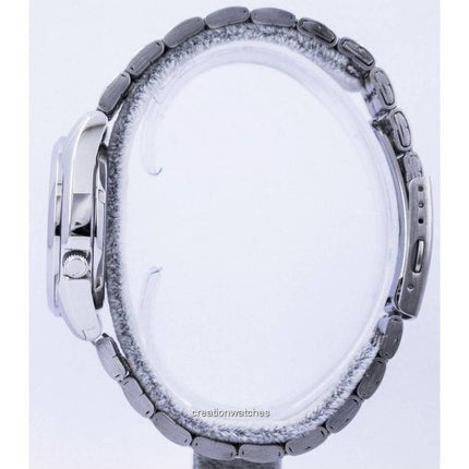 Orologio da uomo Seiko 5 in acciaio inossidabile con quadrante nero automatico SNK361K1 ricondizionato
