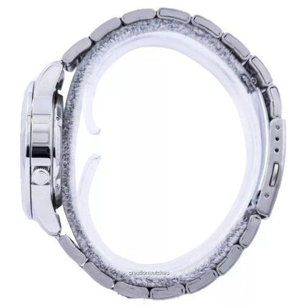 Orologio da uomo Seiko 5 SNKE53J1 automatico con quadrante nero in acciaio inossidabile ricondizionato