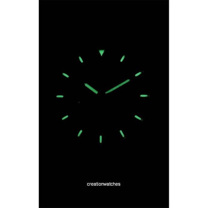 Orologio da uomo Seiko 5 Sports ricondizionato con cinturino in pelle e quadrante blu automatico SNZG11K1-var-LS10 100M