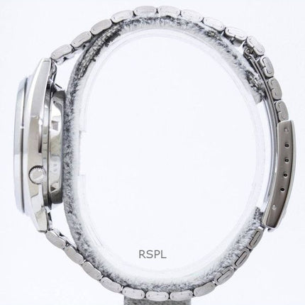 Orologio da uomo Seiko 5 in acciaio inossidabile con quadrante bianco automatico SNXS73K1 ricondizionato