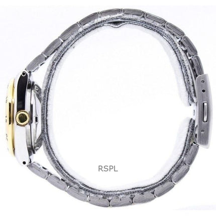 Orologio da donna Seiko 5 bicolore in acciaio inossidabile con quadrante bianco automatico SYMG42K1 ricondizionato