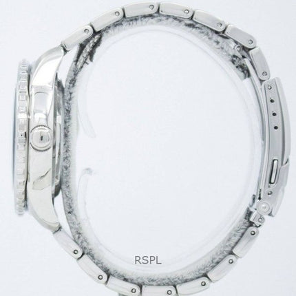 Orologio da uomo Seiko 5 Sports in acciaio inossidabile con quadrante blu, automatico, SNZH53J1, 100 m, ricondizionato