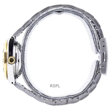Orologio da donna Seiko 5 Sports bicolore in acciaio inossidabile con quadrante argentato automatico SYMG42K1 ricondizionato