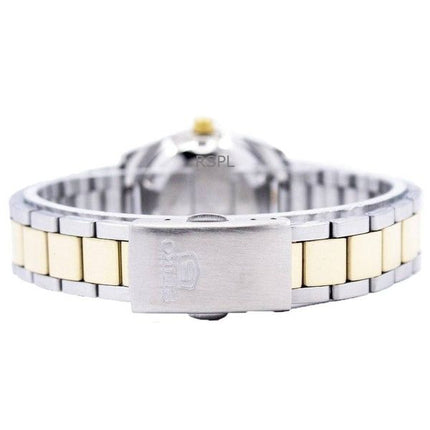 Orologio da donna Seiko 5 Sports bicolore in acciaio inossidabile con quadrante argentato automatico SYMG42K1 ricondizionato