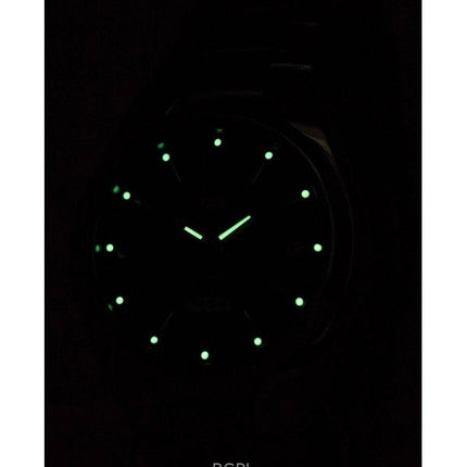 Orologio da uomo Seiko 5 in acciaio inossidabile con quadrante nero automatico SNK623K1 ricondizionato