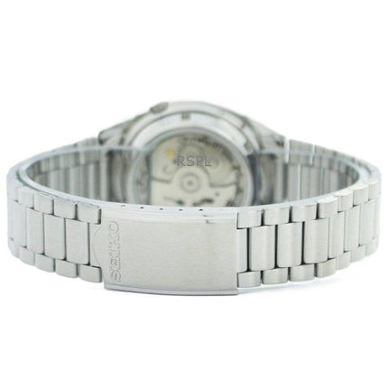 Orologio da uomo Seiko 5 SNXS79J1 automatico con quadrante nero in acciaio inossidabile ricondizionato, 21 rubini