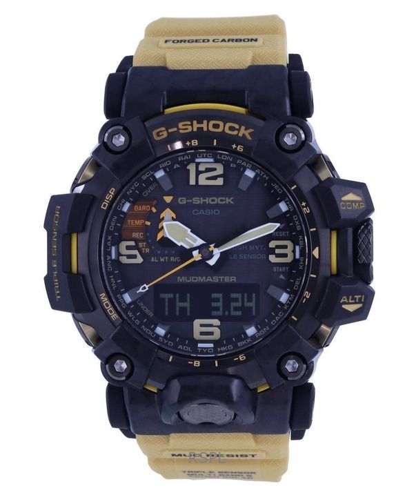 Orologio Casio G-Shock Mudmaster Analog Digital Tough Solar GWG-2000-1A5 200M da uomo ricondizionato