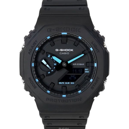 Orologio Casio G-Shock Neon Accent Analogico Digitale Quadrante Nero Quarzo GA-2100-1A2 200M Uomo Ricondizionato