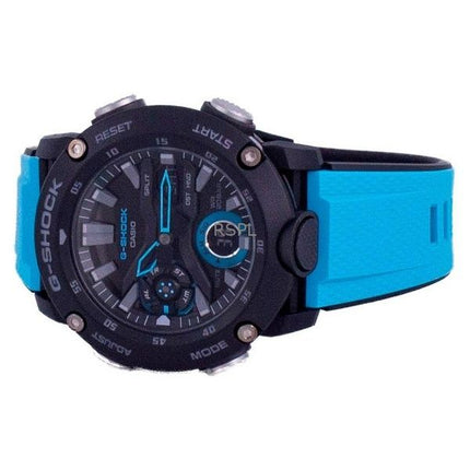Orologio Casio G-Shock Standard Analogico Digitale Ricondizionato Cinturino in Resina Quadrante Nero Quarzo GA-2000-1A2 200M Uomo