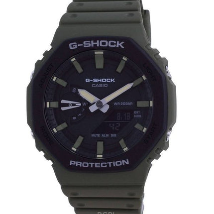 Orologio Casio G-Shock analogico digitale ricondizionato con cinturino in resina quadrante nero al quarzo GA-2110SU-3A 200M da uomo