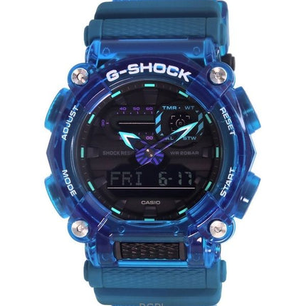 Orologio Casio G-Shock analogico digitale ricondizionato con cinturino in resina quadrante nero al quarzo GA-900SKL-2A 200M da uomo