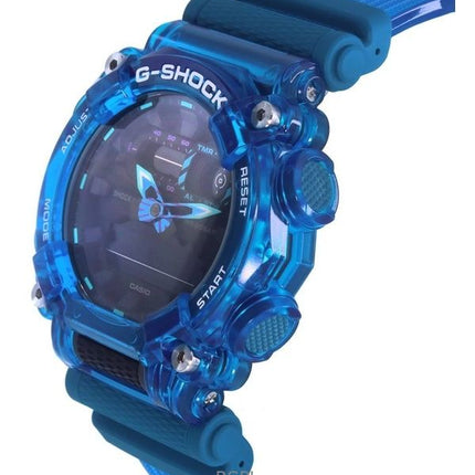 Orologio Casio G-Shock analogico digitale ricondizionato con cinturino in resina quadrante nero al quarzo GA-900SKL-2A 200M da uomo