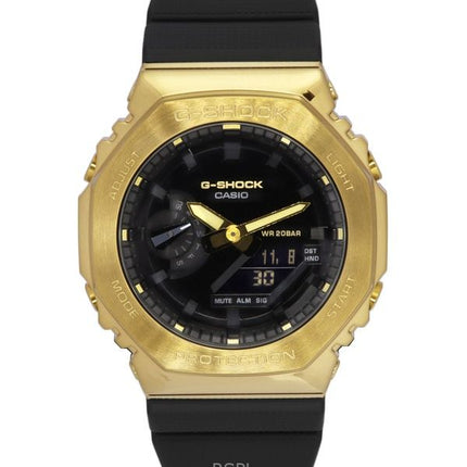 Orologio Casio G-Shock analogico digitale ricondizionato con cinturino in resina quadrante nero al quarzo GM-2100G-1A9 200M da uomo