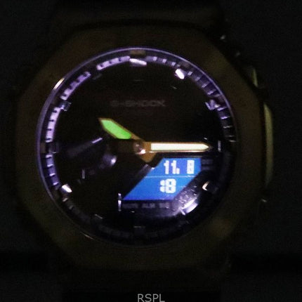 Orologio Casio G-Shock analogico digitale ricondizionato con cinturino in resina quadrante nero al quarzo GM-2100G-1A9 200M da uomo
