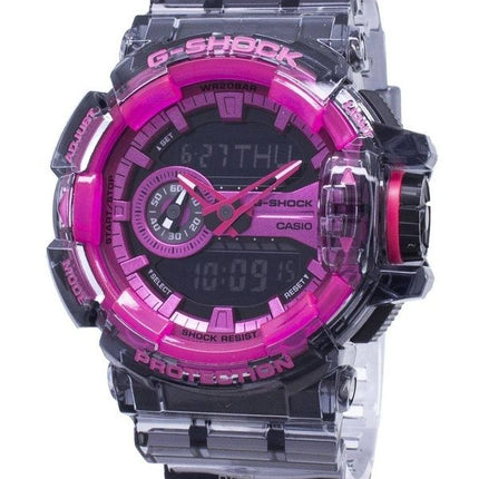 Orologio Casio G-Shock analogico digitale ricondizionato con cinturino in resina quadrante nero al quarzo GA-400SK-1A4 200M da uomo