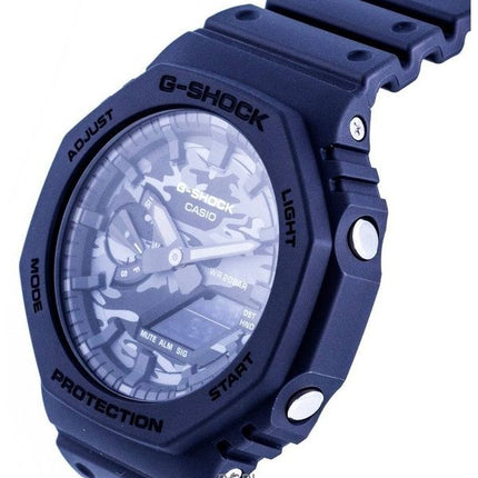 Orologio Casio G-Shock analogico digitale ricondizionato con cinturino in resina multicolore al quarzo GA-2100CA-8A 200M da uomo