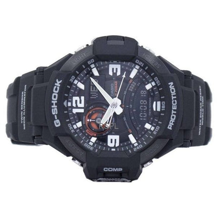 Orologio Casio G-Shock analogico digitale ricondizionato con cinturino in resina quadrante nero al quarzo GA-1000-1A 200M da uomo