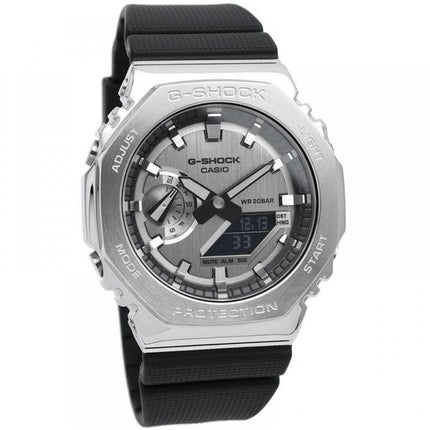 Orologio Casio G-Shock analogico digitale ricondizionato con cinturino in resina quadrante grigio al quarzo GM-2100-1A 200M da uomo
