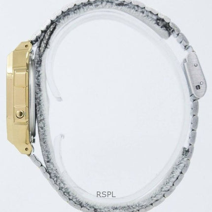 Orologio Casio Digitale in Acciaio Inossidabile Oro Ricondizionato A168WG-9WDF Unisex